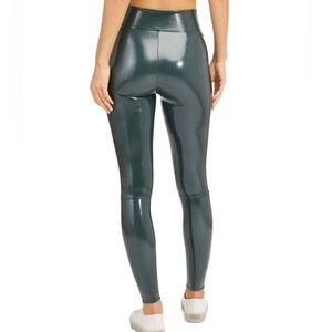 NWT ✨ Deep Green Faux Leather Spanx